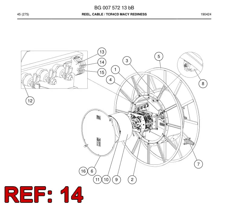 BG01272847a BG 012 728 47a Terminal - Sandvik Technical Drawing