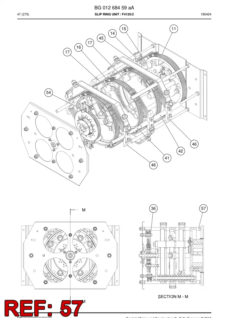 BG01273480a BG 012 734 80a Pipe, Insulating - Sandvik Technical Drawing