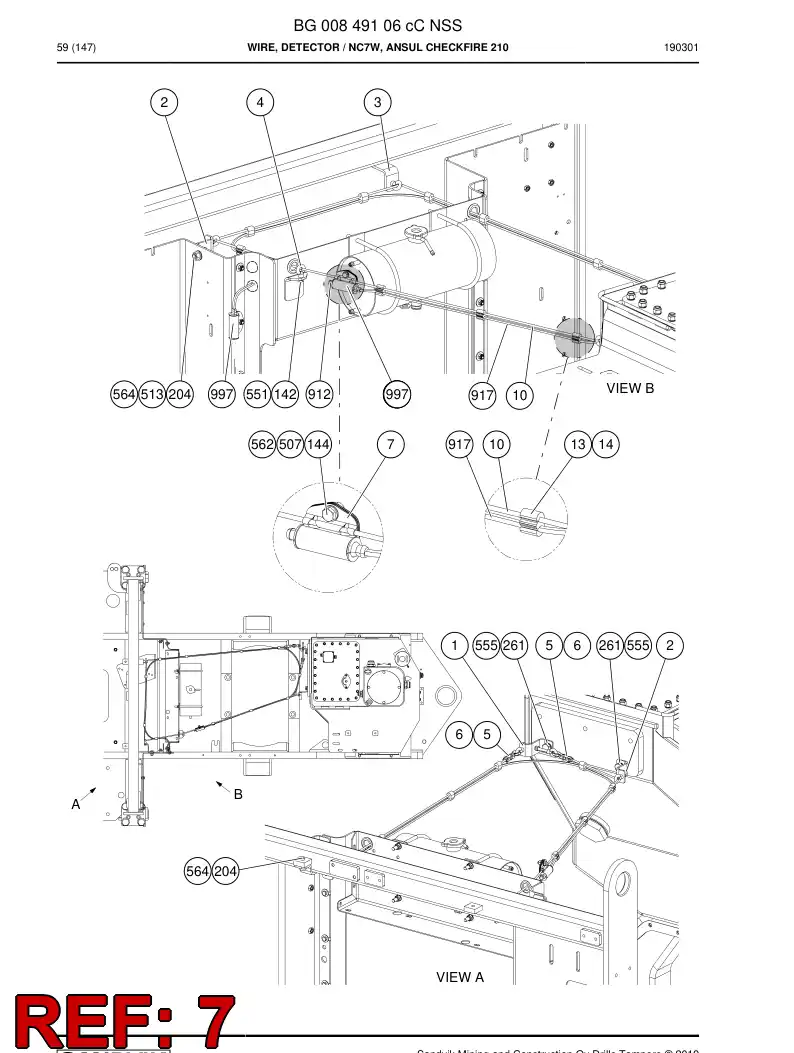 BG01273948a BG 012 739 48a CLAMP - Sandvik Technical Drawing