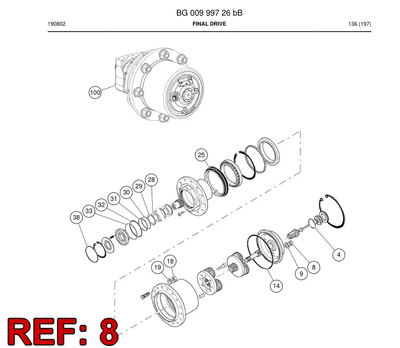 BG01300069a BG 013 000 69a Plug - Sandvik Technical Drawing