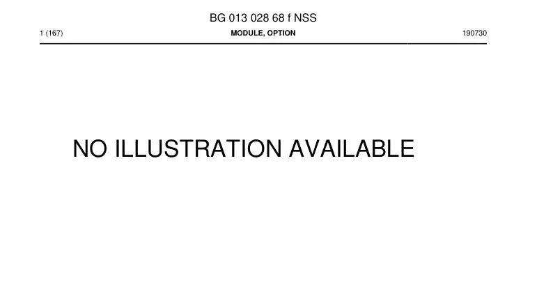 BG01302868f BG 013 028 68f Module, Option - Sandvik Technical Drawing