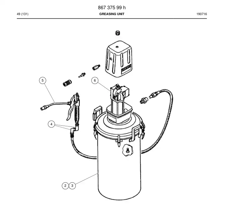 BG01308782a BG 013 087 82a Cover, Base And Top - Sandvik Technical Drawing