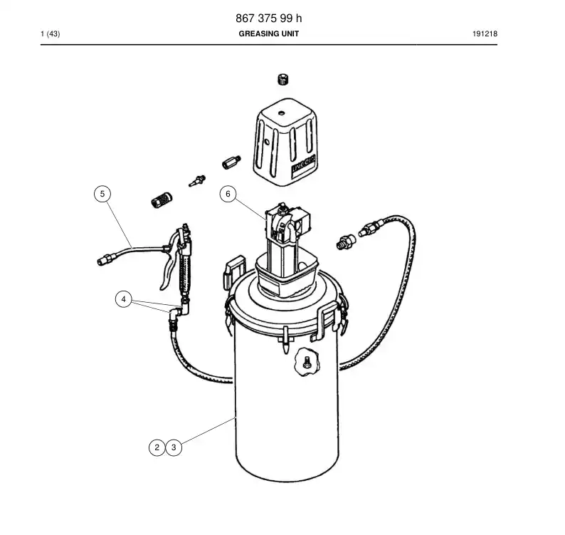 BG01308782b BG 013 087 82b Cover, Base And Top - Sandvik Technical Drawing