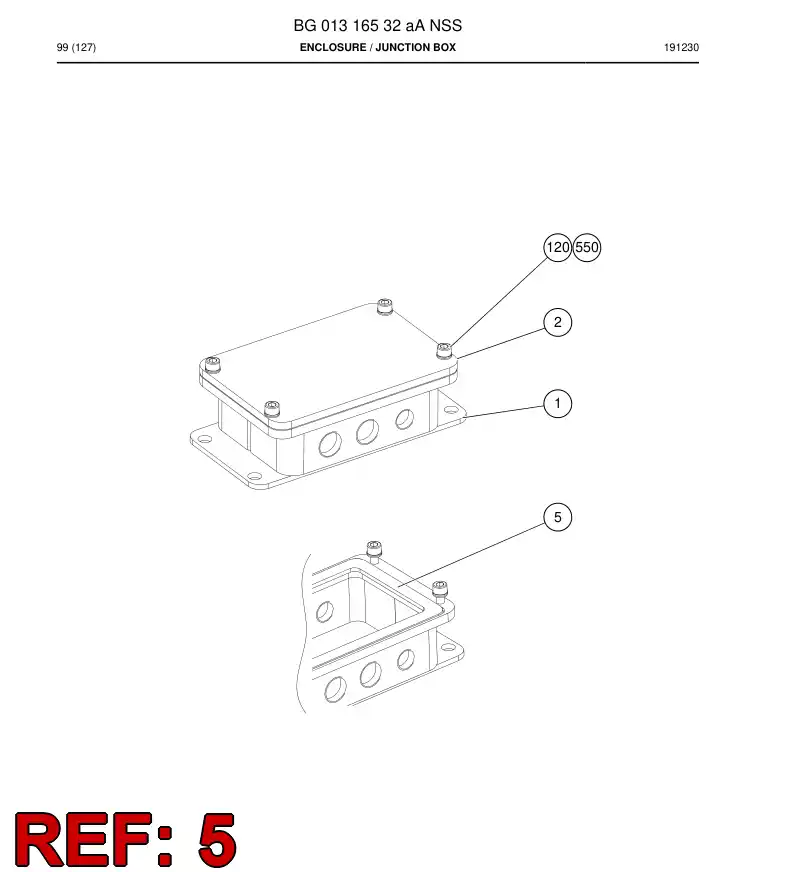 BG01312624a BG 013 126 24a Seal - Sandvik Technical Drawing