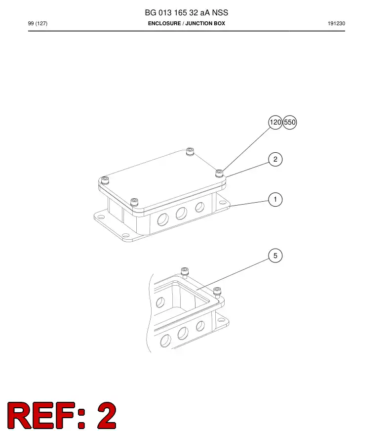 BG01316552a BG 013 165 52a Cover - Sandvik Technical Drawing