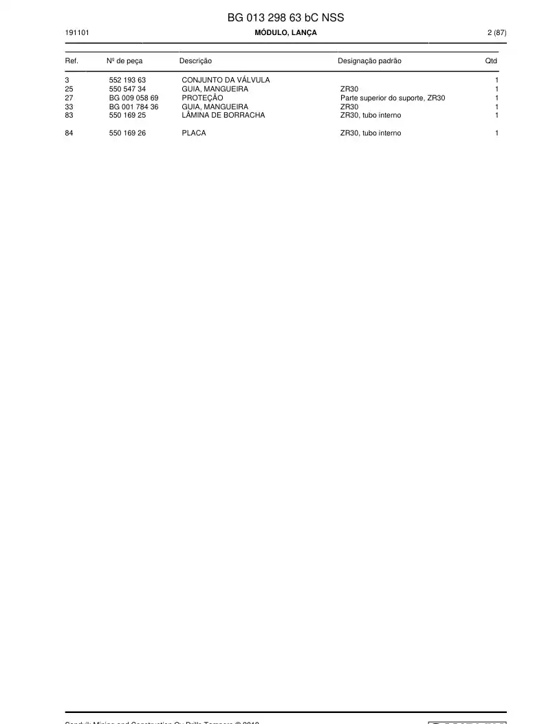 BG01329863b BG 013 298 63b MDULO, LANA - Sandvik Technical Drawing