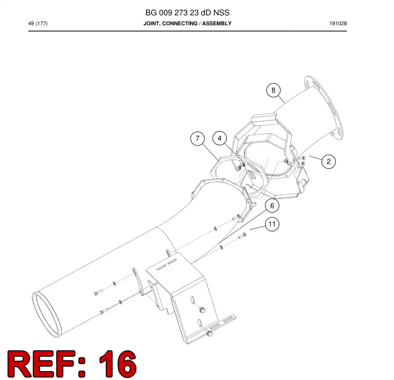 BG01333897a BG 013 338 97a Plate - Sandvik Technical Drawing