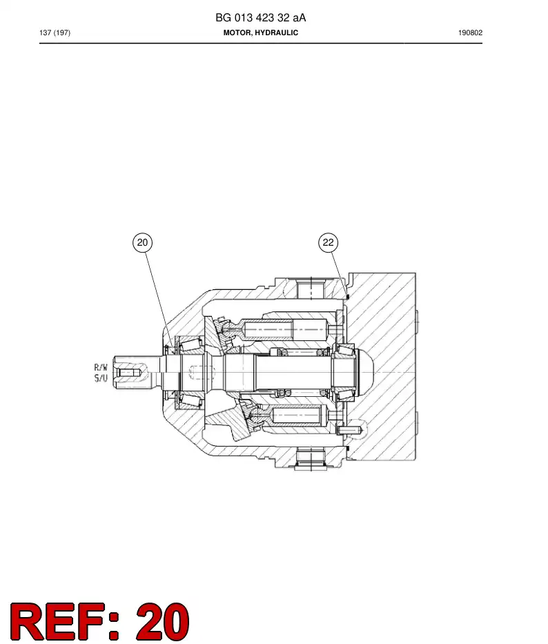BG01342337a BG 013 423 37a Seal, Shaft - Sandvik Technical Drawing