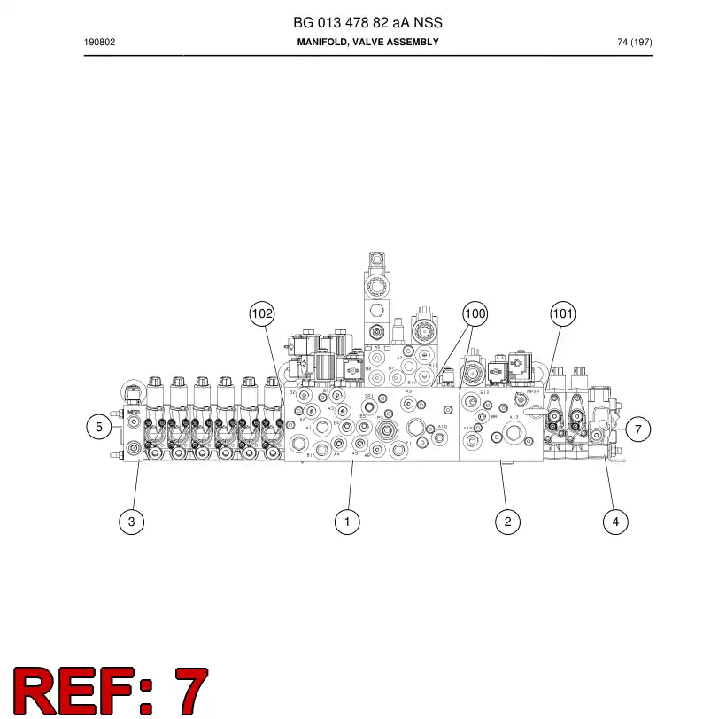 BG01349303a BG 013 493 03a Tie Rod - Sandvik Technical Drawing