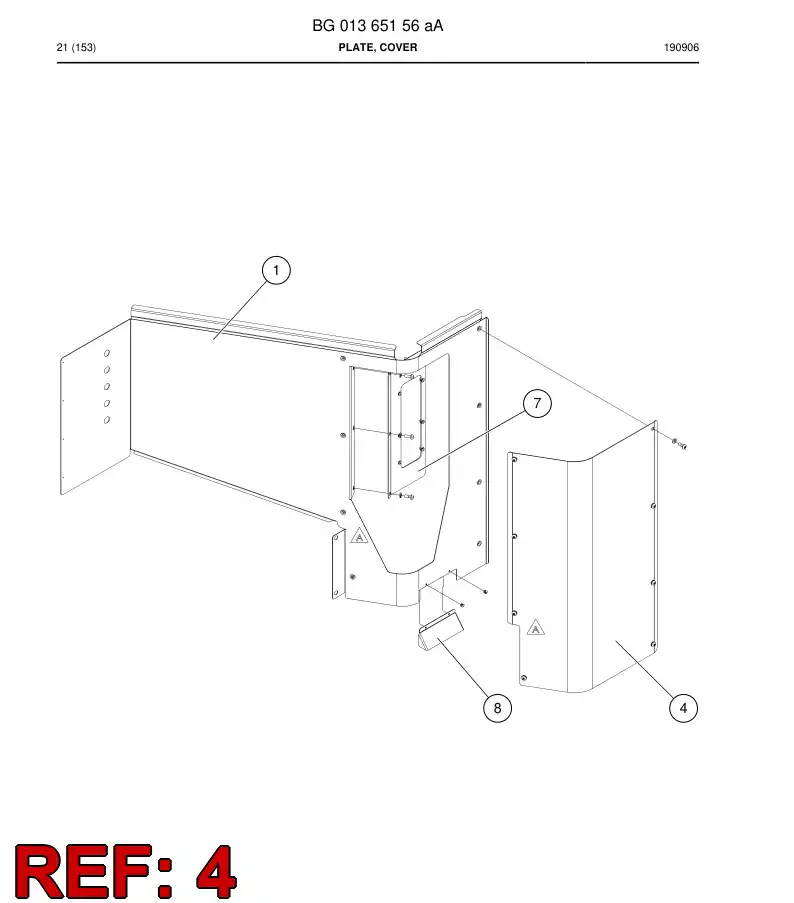 BG01365162a BG 013 651 62a Cover - Sandvik Technical Drawing