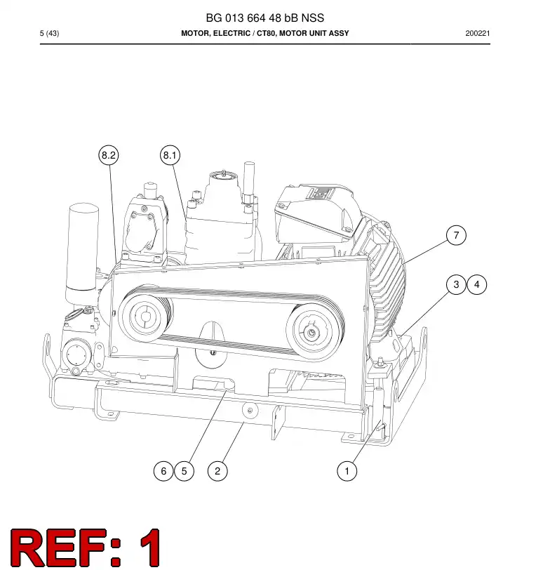 BG01365634a BG 013 656 34a Jack - Sandvik Technical Drawing