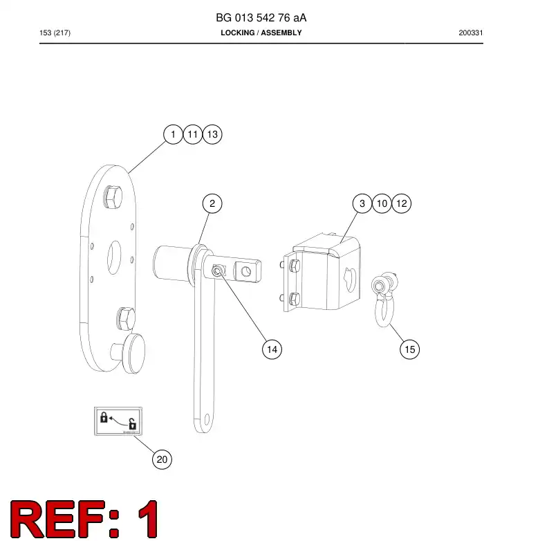 BG01378523a BG 013 785 23a Bracket - Sandvik Technical Drawing