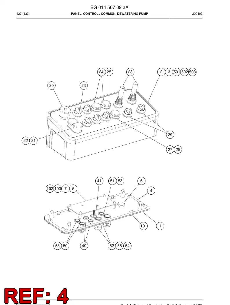 BG01394626a BG 013 946 26a Seal - Sandvik Technical Drawing