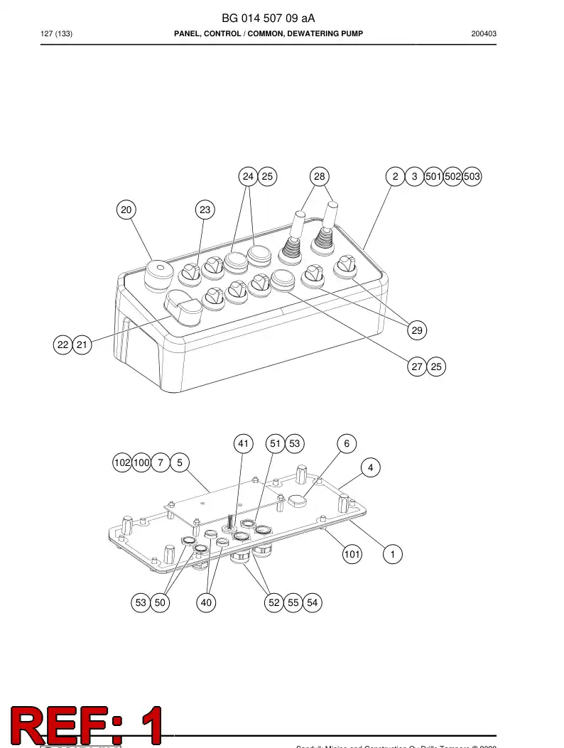 BG01396434b BG 013 964 34b Plate - Sandvik Technical Drawing
