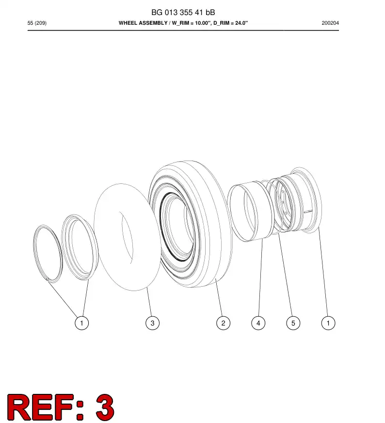 BG01433102a BG 014 331 02a Tube, Inner - Sandvik Technical Drawing