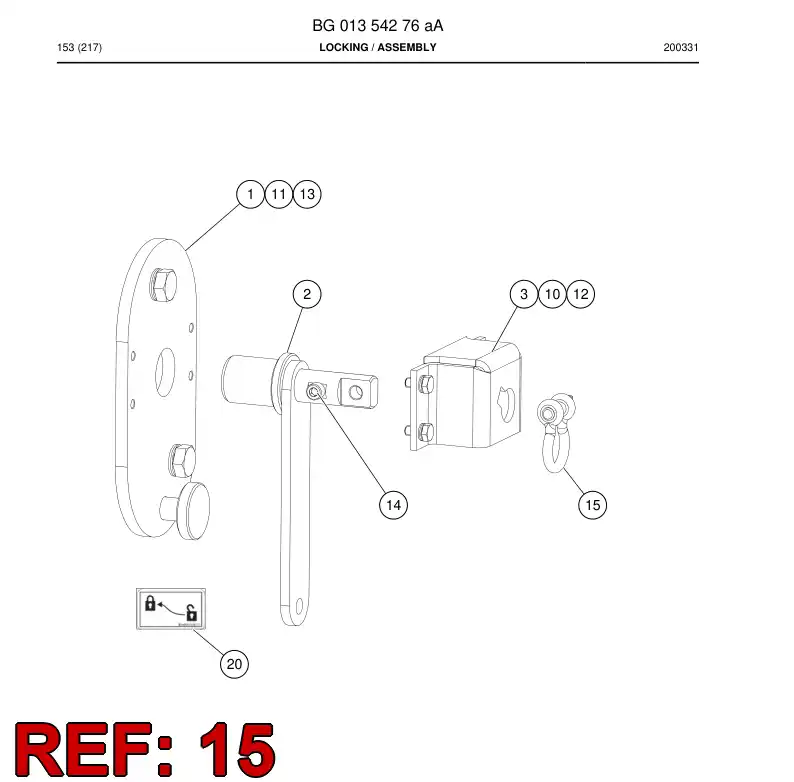 CP002427a CP 002427a SHACKLE 1/4 x 5/16 PIN - Sandvik Technical Drawing