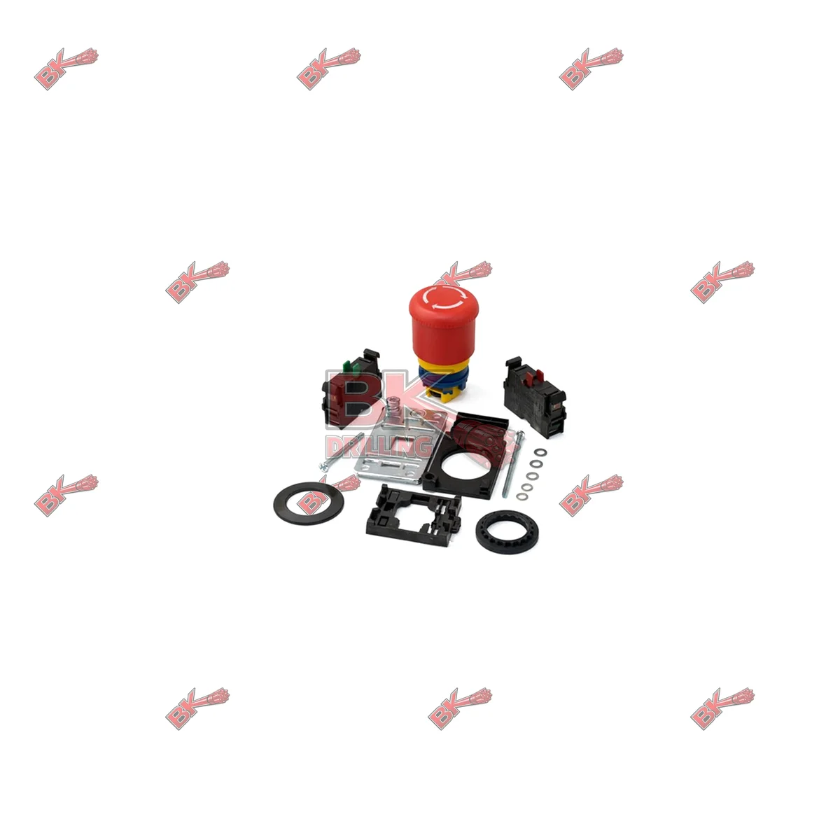 550 471 82d Emergency stop button — Sandvik DS410 OPERATOR'S CONSOLE ASSEMBLY